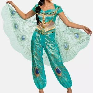 Princess jasmine costume large with wig